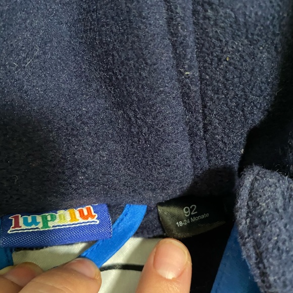 LUPILU toddlerboy winter blue snowsuit -18-24M - Picture 5 of 9